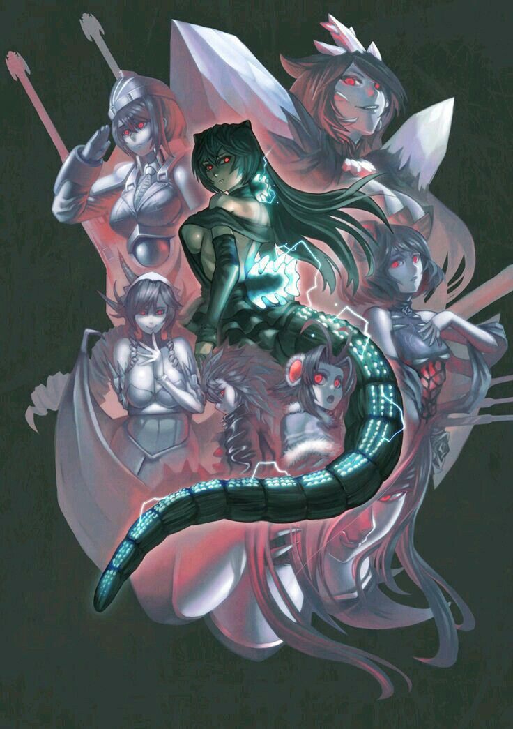 怪獸少女動態CG和視覺小說玩法